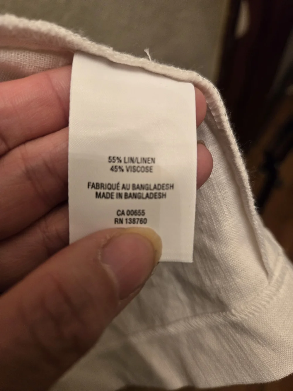 Linen Blend Blazer White Open Front Minimalist Chic Layering Jacket - Picture 9 of 10